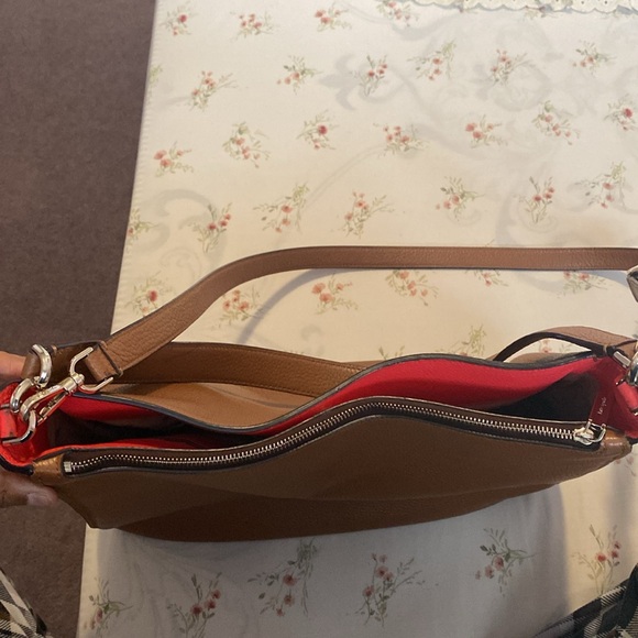 Coffee Brown Kate Spade Purse with Crossbody Strap Included - Picture 5 of 11